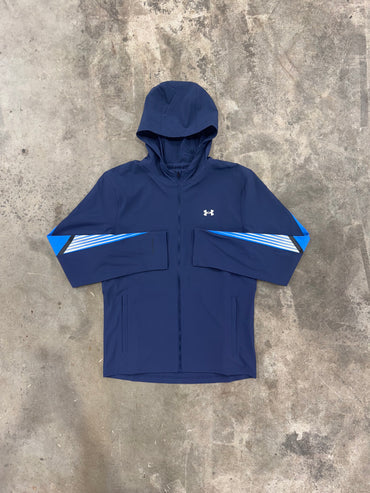 un/arm windbreaker - grid