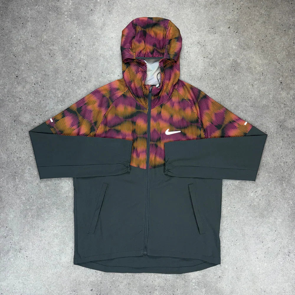 windrunner jacket - mixed orange
