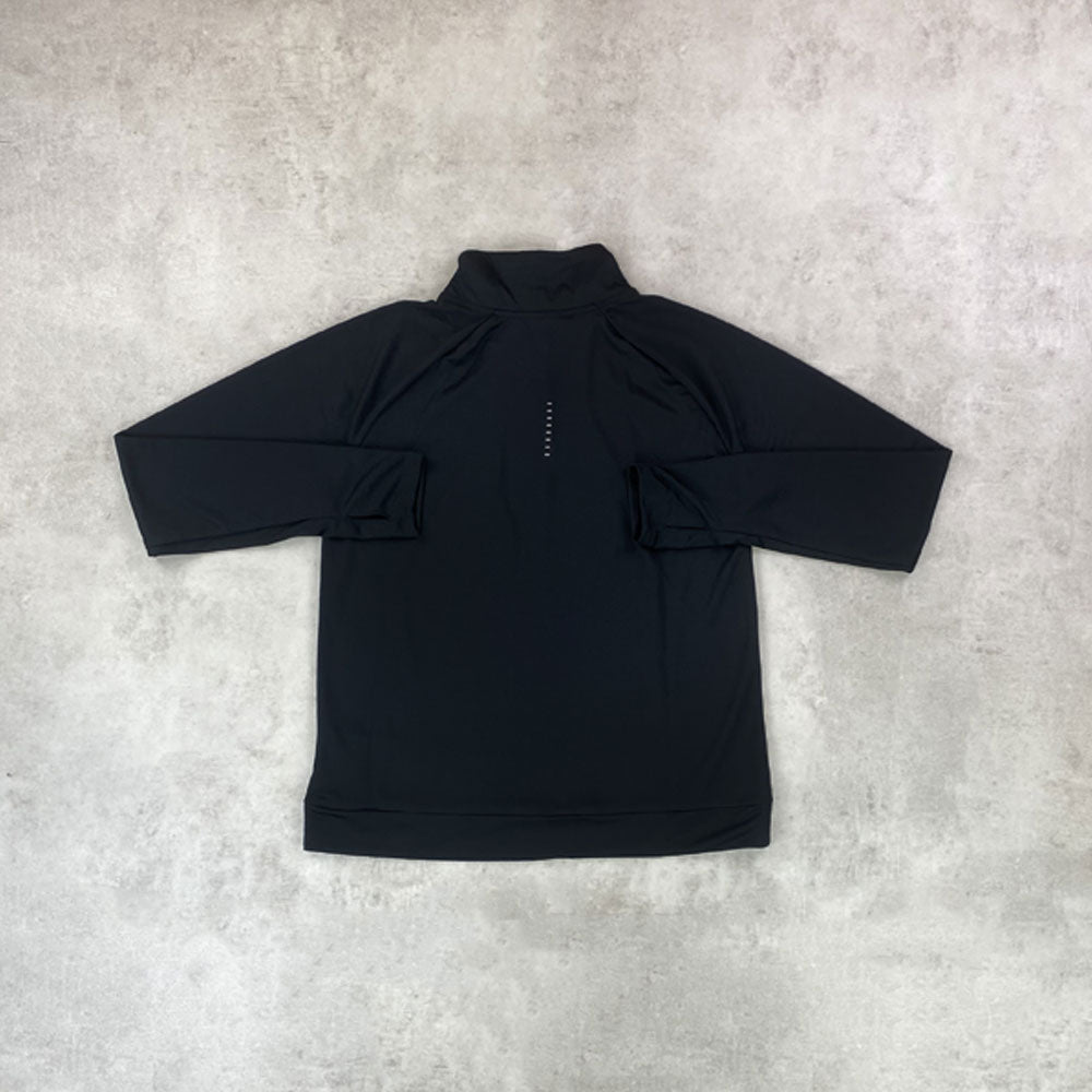 nke pacer half zip black women's