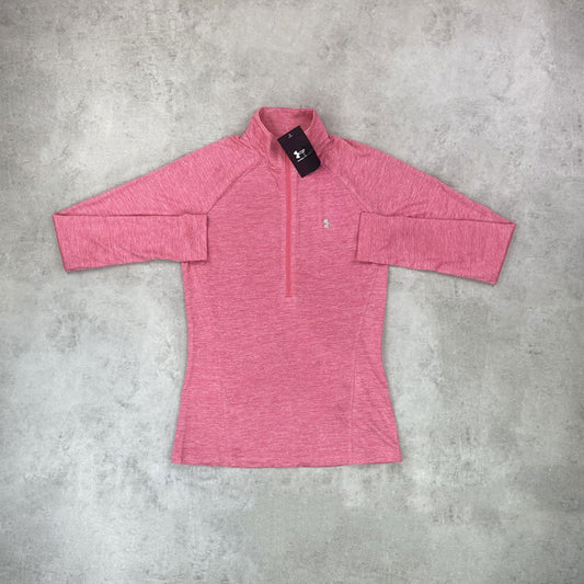 UN ARM Tech 2.0 Half Zip Cerise Women's