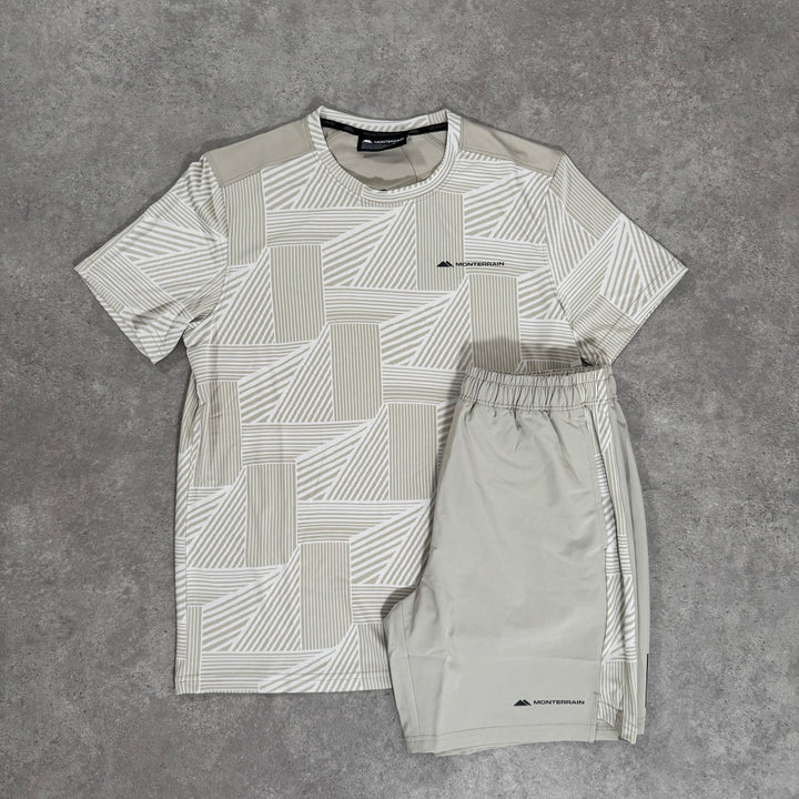 mtrn short set - desert