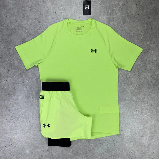 UN ARM SHORT SET - NEON TECH