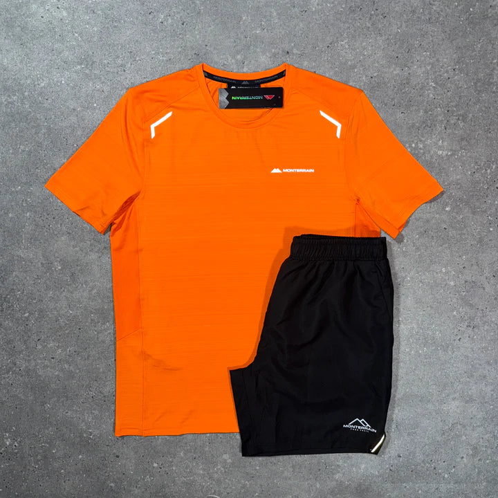 mtrn short set - orange