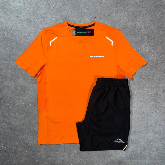 MTRN SHORT SET - ORANGE