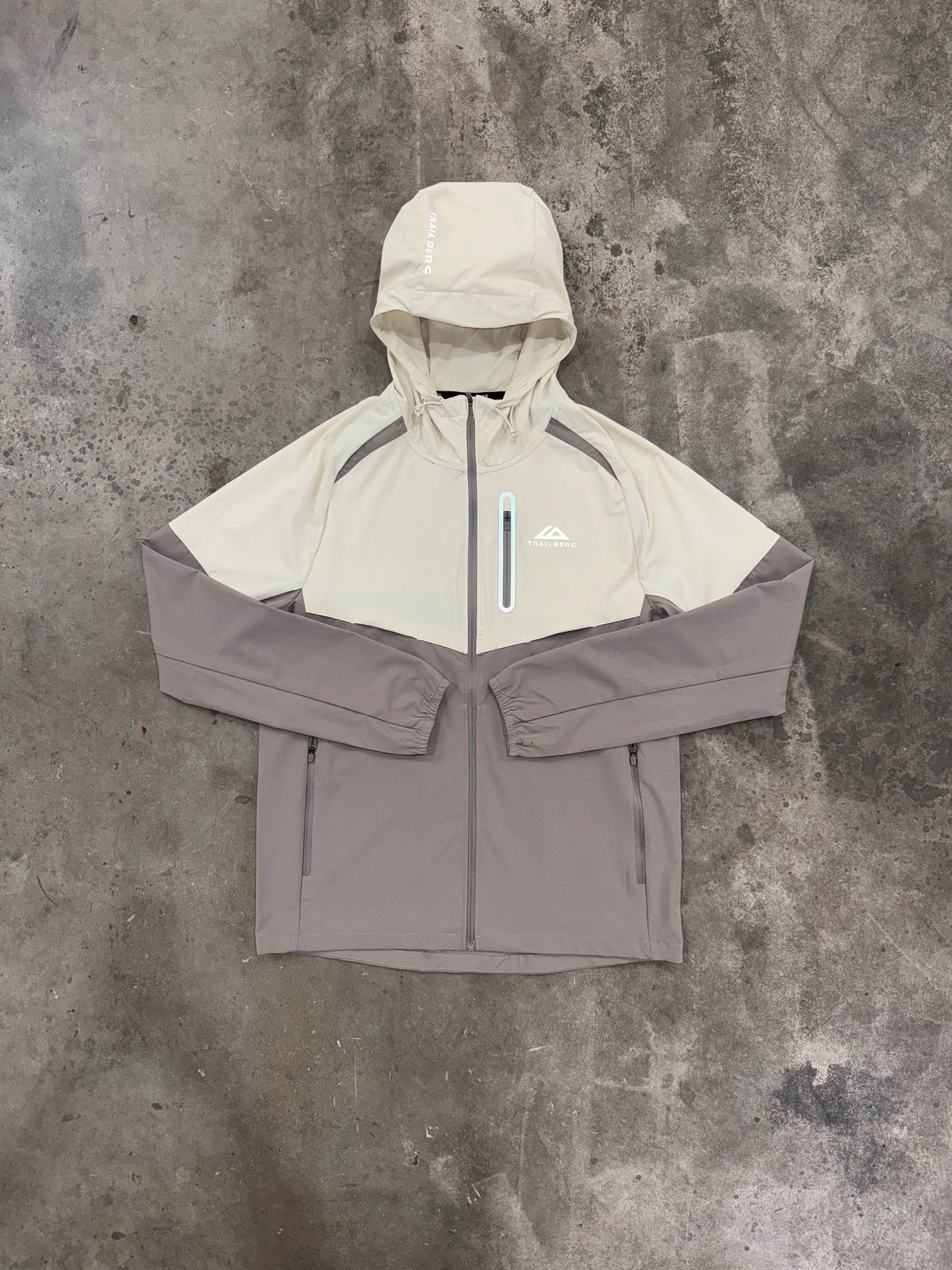 tbg windbreaker - cream