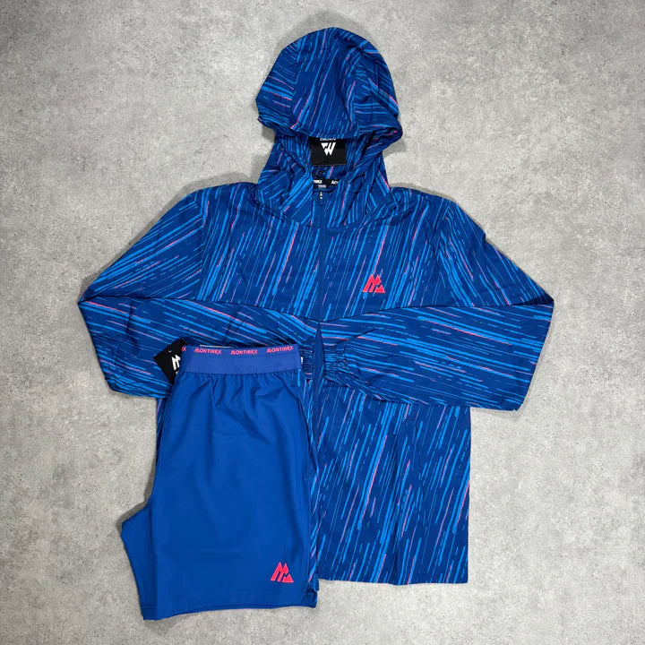 mtx set - vigour print - jacket/shorts