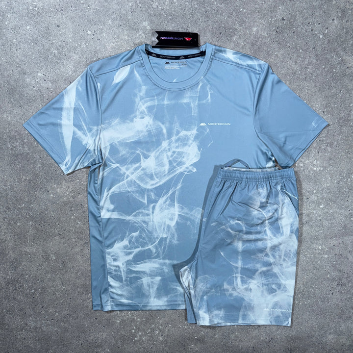 mtrn short set - rise blue (on sale)