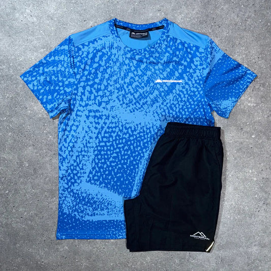 MTRN SHORT SET - OCEAN BLUE (ON SALE)