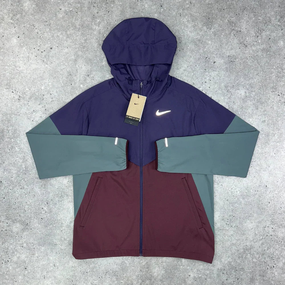 windrunner jacket - burgandy crush