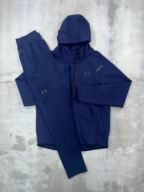 UN/ARM TECH TRACKSUIT - NAVY