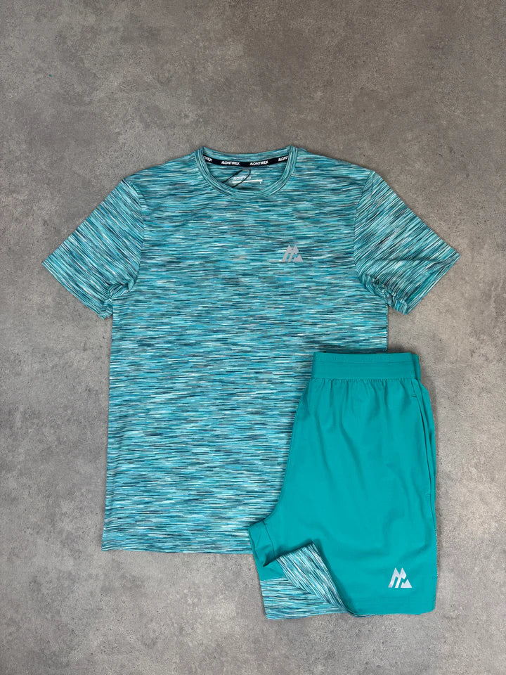 mtx short set - teal