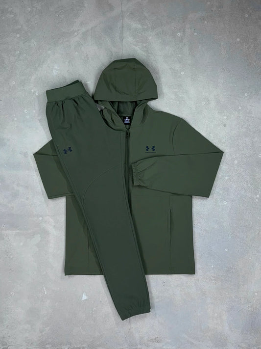 UN/ARM TECH TRACKSUIT - KHAKI