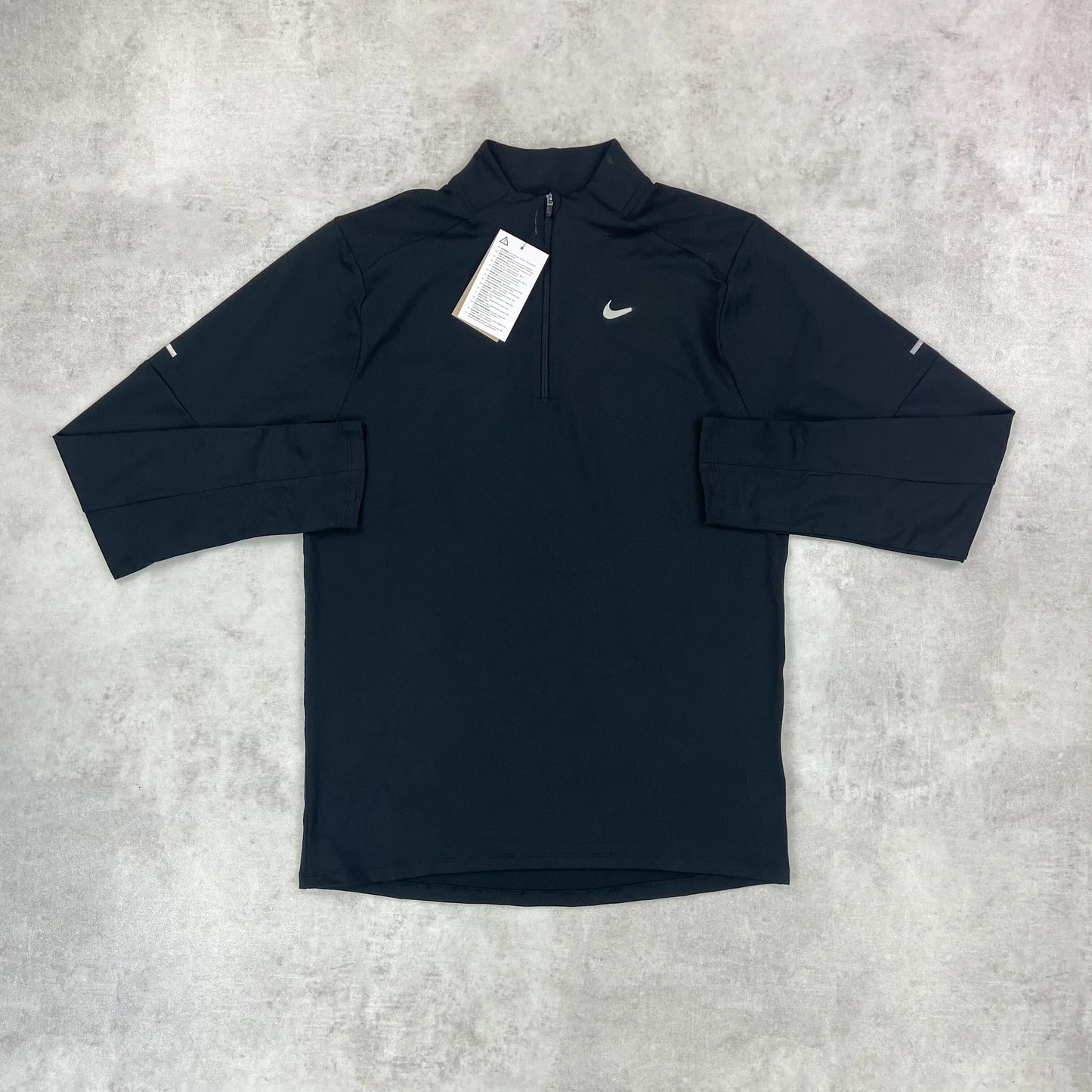 nke "tri blck" half zip