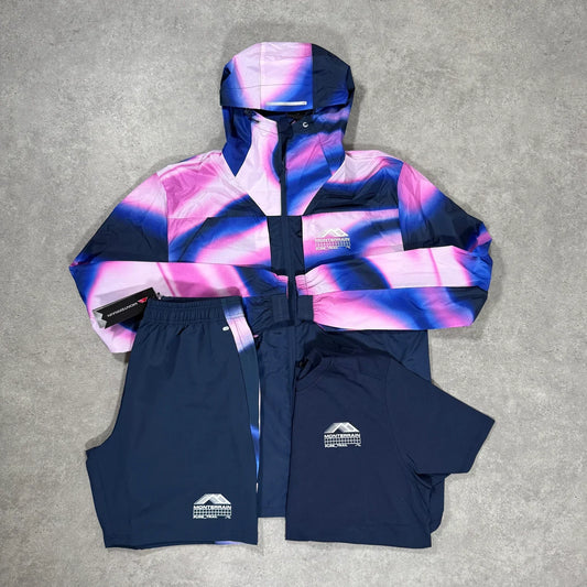 MTRN PURPLE ECLIPSE TRACKSUIT - TEE/SHORT/JACKET