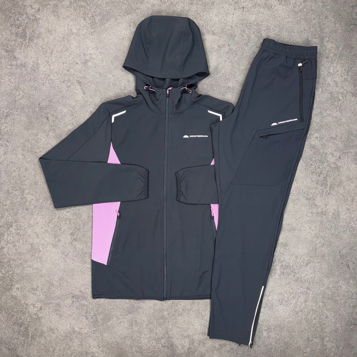 mtrn tracksuit -grey pink