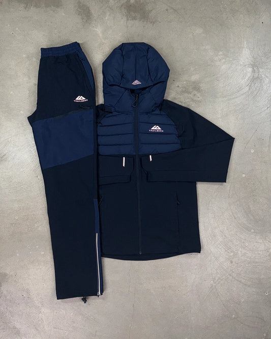 TBG PUFFER TRACKSUIT - NAVY/BLACK