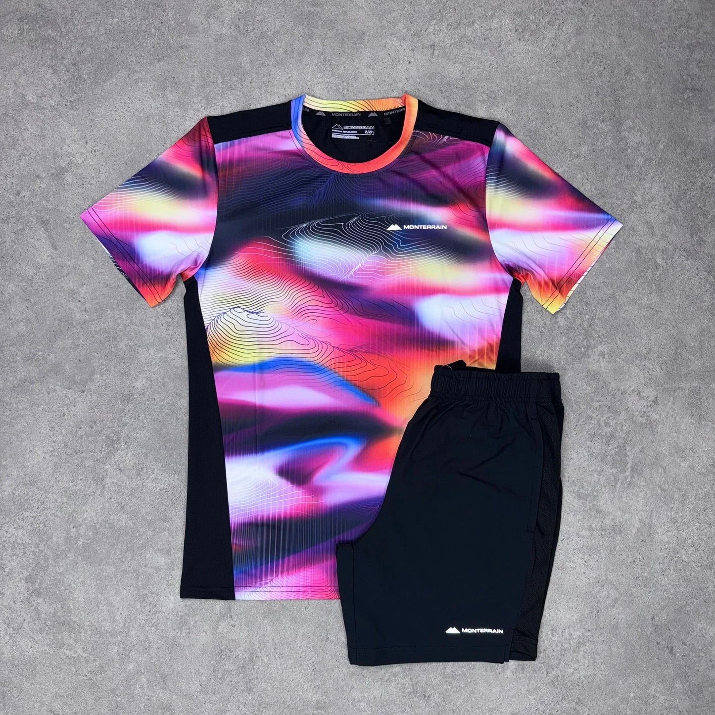 mtrn short set -scape