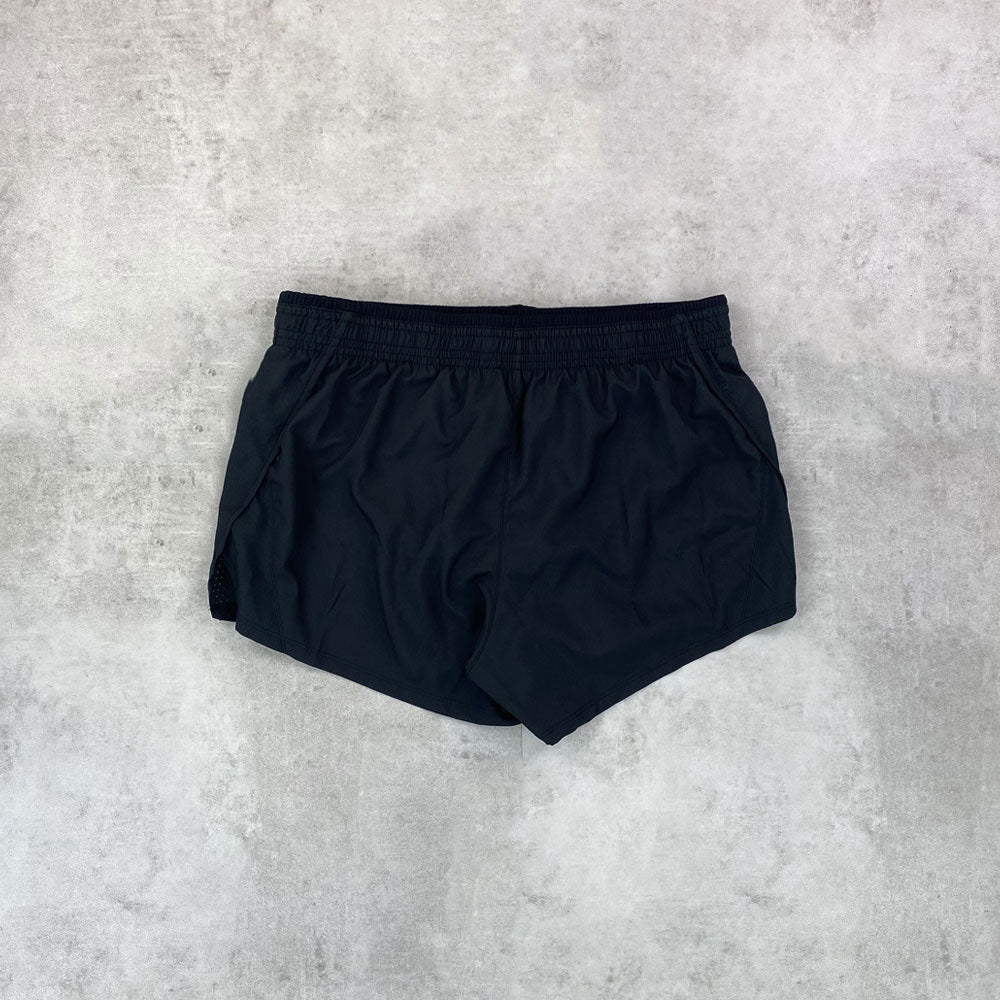 nke 10k running shorts black women's