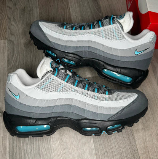 95 Teal blue/grey