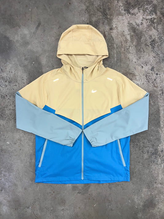 WINDRUNNER BAG JACKET - BLUE / YELLOW