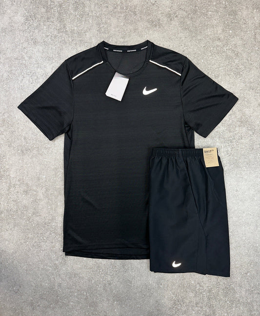 NKE SHORT SET "Black"