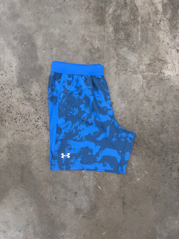 UNARM SHORTS -BLUE CAMO